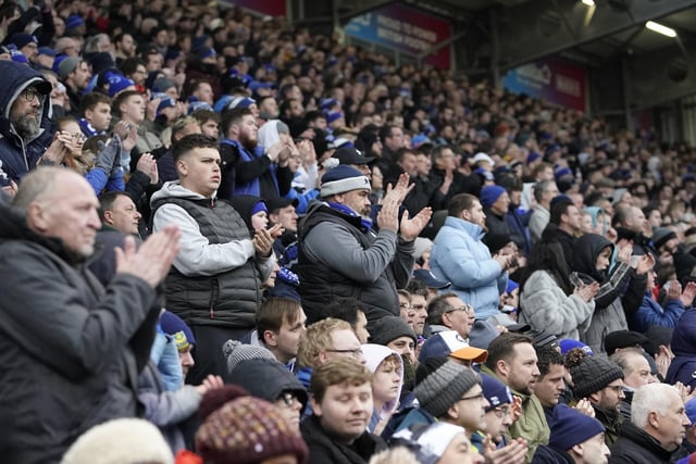 16 photos which captured the jubilant Fratton Park against Sheffield Wednesday.