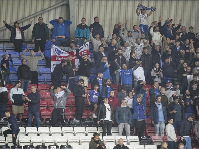 Pompey boasted the fourth best average way attendance in L1 before today's game