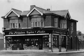The former Portsdown Cycles & Radio premises on the corner of London Road and Lansdowne Avenue, Widley.
Picture: Barry Cox collection