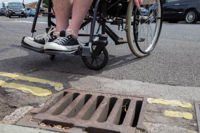 The drain and roadworks at Moorings Way. Picture: Habibur Rahman