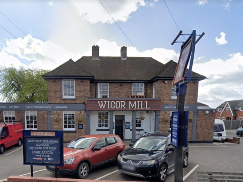 The Wicor Mill, at 246 White Hart Lane in Portschester, Fareham was given a hygiene rating of two by the Food Standards Agency after an assessment on February 8.