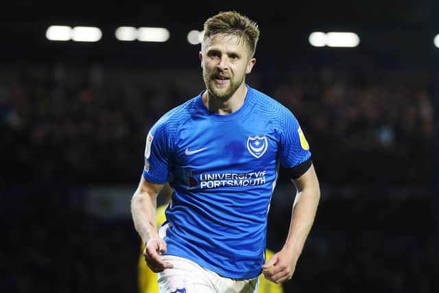 Michael Jacobs is set to return for Pompey. Picture: Joe Pepler