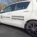 South Downs Campus' electric vehicle, used on the automotive course.