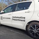 South Downs Campus' electric vehicle, used on the automotive course.