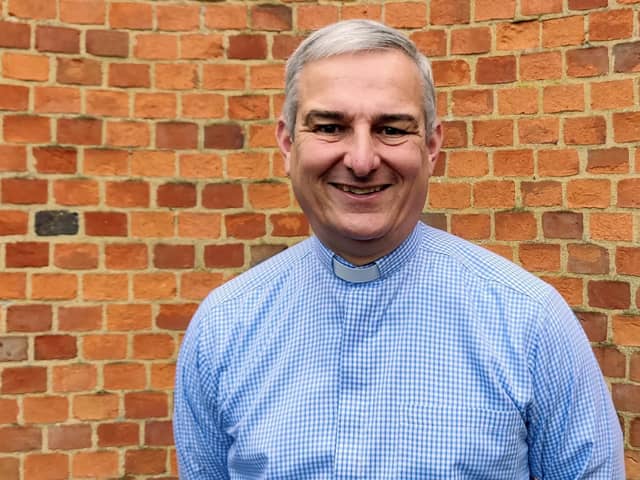 The Rev Max Cross, rector, Bedhampton.