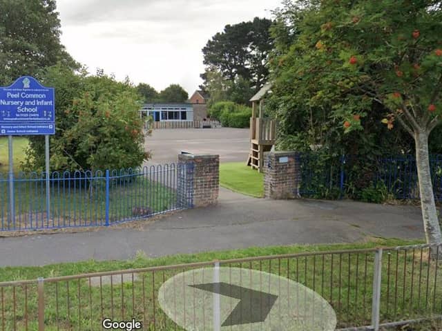 Peel Common Nursery and Infant School. Source: Google Maps