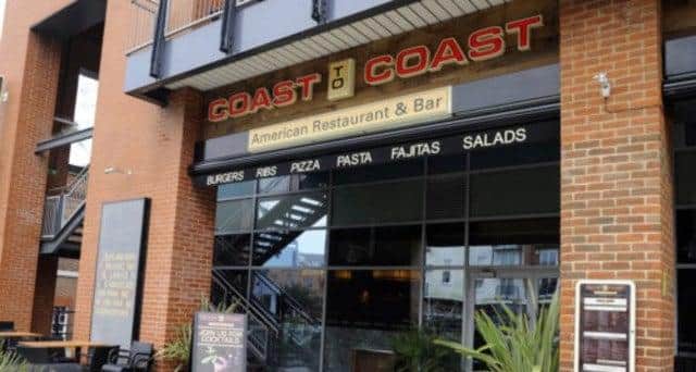 Coast to Coast, Boulevard Building, Gunwharf Quays, is to shut permanently.