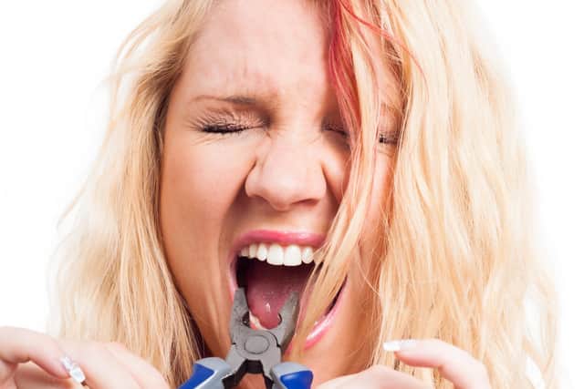 DIY dentistry - would you treat your teeth like this? Picture: Adobe Stock