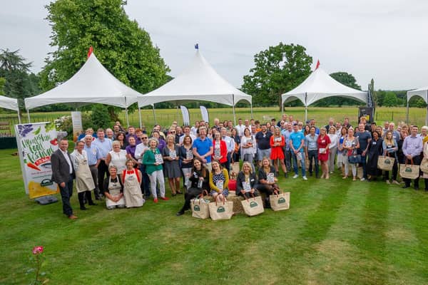 Pictured is launch of the 18th annual Hampshire Food Festival, at Hill Place Swanmore in 2018.
Picture © The Electric Eye Photography