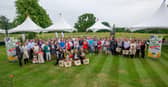 Pictured is launch of the 18th annual Hampshire Food Festival, at Hill Place Swanmore in 2018.
Picture © The Electric Eye Photography