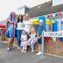 Jubilee parties happened all across the region on Friday afternoon, as people took to the streets to celebrate the Queens Jubilee.



Pictured - Irene Wilson, Vicki Wilson, Steph Preston, Sophia Wilson, 2, Isla Preston, 2 and Harry Preston, 5 all enjoyed their Jubilee celebrations on Friday afternoon



Photos by Alex Shute