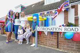 Jubilee parties happened all across the region on Friday afternoon, as people took to the streets to celebrate the Queens Jubilee.



Pictured - Irene Wilson, Vicki Wilson, Steph Preston, Sophia Wilson, 2, Isla Preston, 2 and Harry Preston, 5 all enjoyed their Jubilee celebrations on Friday afternoon



Photos by Alex Shute