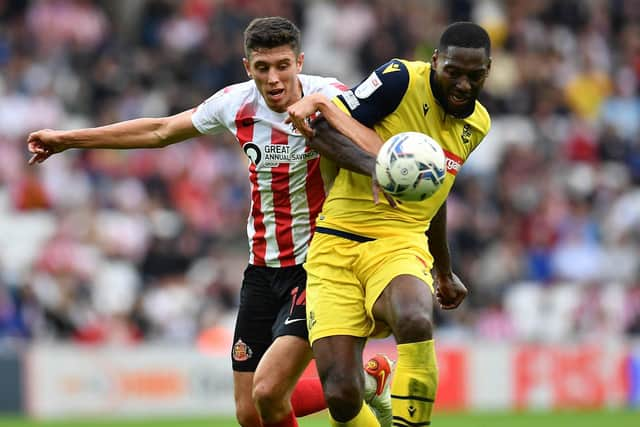 Ross Stewart has scored seven goals so far this season despite high-flying Sunderland's relative inexperience this term  Picture: Frank Reid