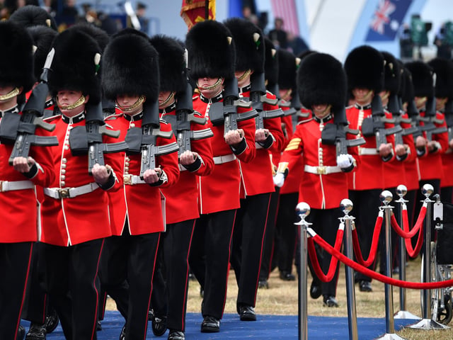 A general view during the D-day 75 Commemorations