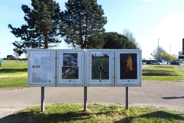 More photographs on the art trail. 