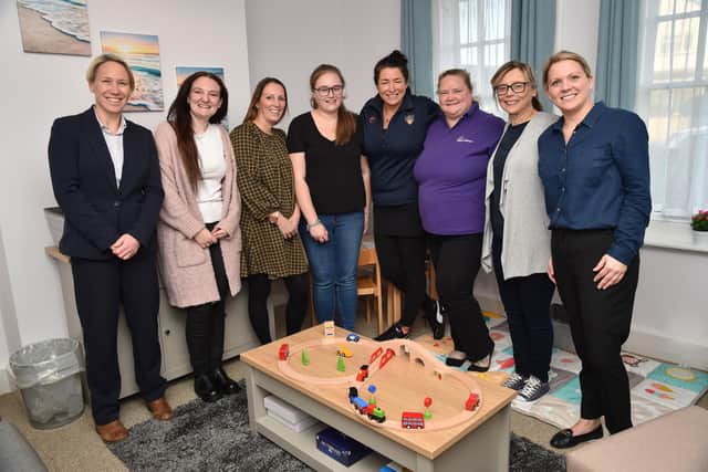 A new bright space has been created for Hampshire and Isle of Wight Constabulary. Picture: The Bright Horizons Foundation for Children