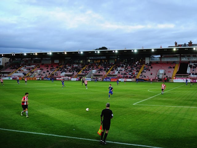 Capacity: 8,720; Average attendance: 6,315.