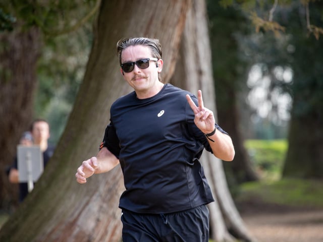 Competitors in Saturday morning's Havant parkrun at Staunton Country Park. Picture: Alex Shute