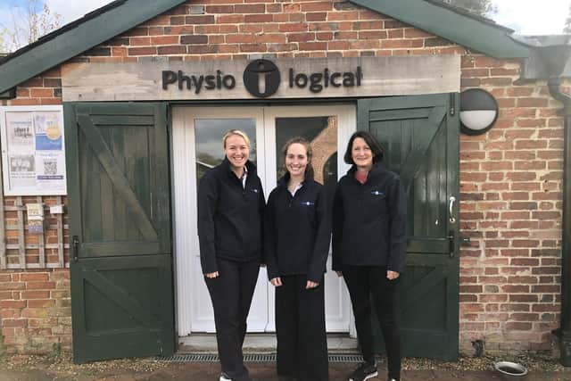 New recruits Debbie Worsfold and Christine Frank-Schultz with founder of Physio-logical, Natalie March.