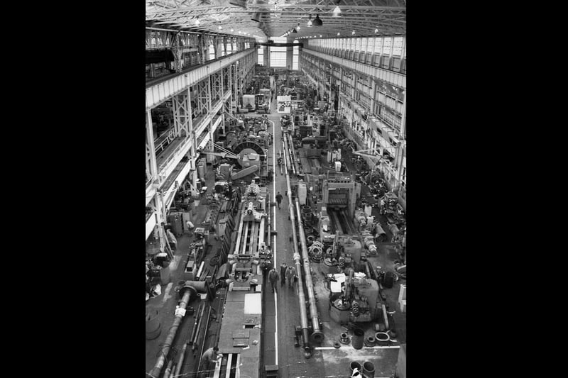 Production for ship parts at the Dockyard in 1975. The News PP4559