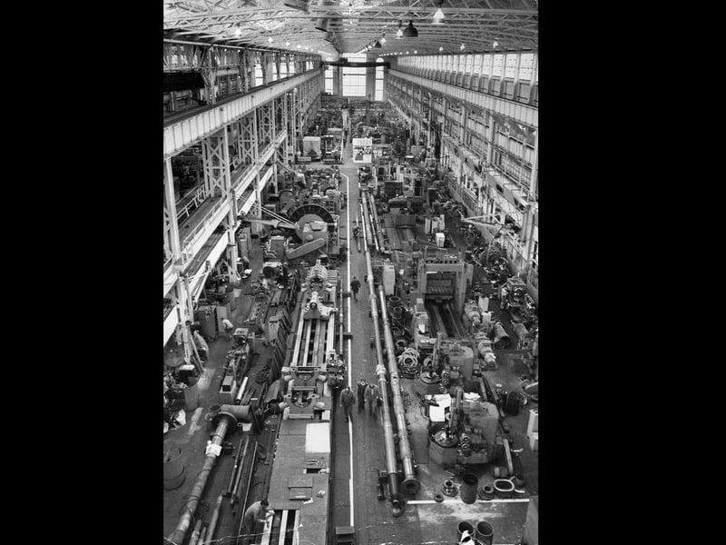 Production for ship parts at the Dockyard in 1975. The News PP4559
