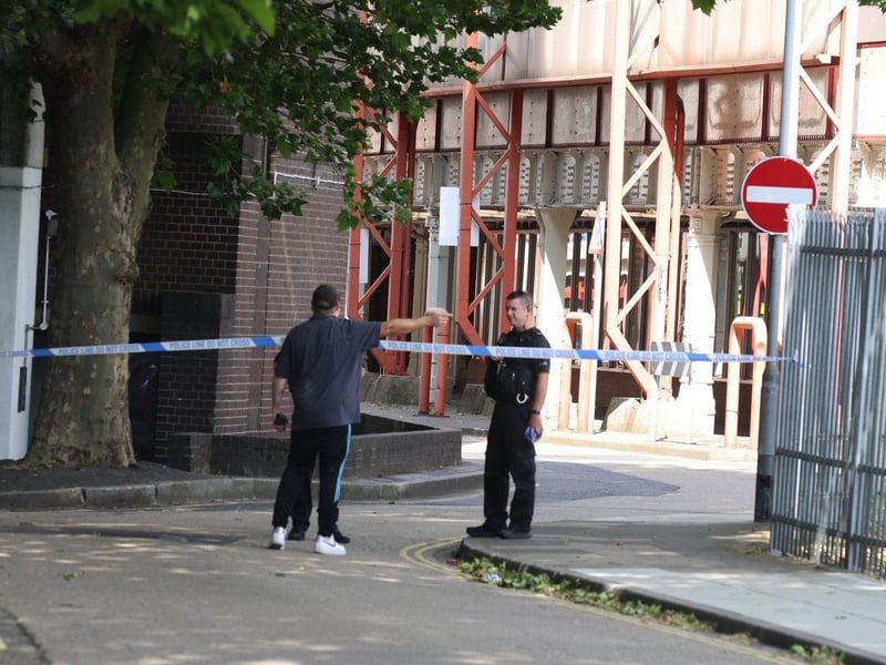 Residents in streets around the station had to be evacuated.