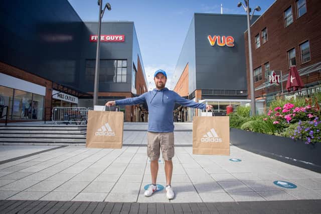 Gunwharf Quays opens on Monday 15 June 2020 with social distancing measures in place.
Pictured:
Picture: Habibur Rahman