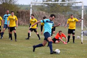 AFC Prospect Farm Rangers (yellow) v Al's Bar at Havant Academy. Picture: Sam Stephenson