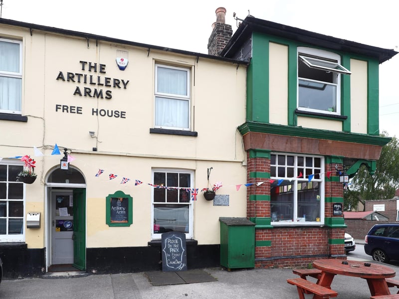 The Artillery Arms is a traditional pub in Southsea, which is rated 4.5 on Google.
Picture: Stuart Martin