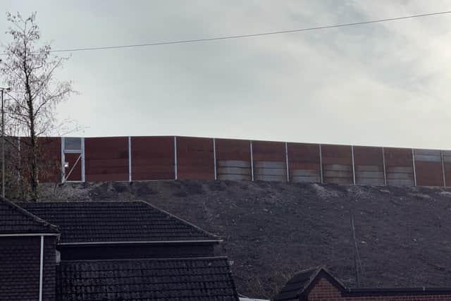 The rusty sound barriers have sparked an outcry, with some residents calling them 'disgraceful'.