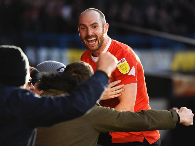 The veteran striker was linked with a move to Pompey last month. However, it was a rumour which was quickly shot down by Danny Cowley, with the 33-year-old since moving to Northampton on a free transfer. Picture: Alex Burstow/Getty Images