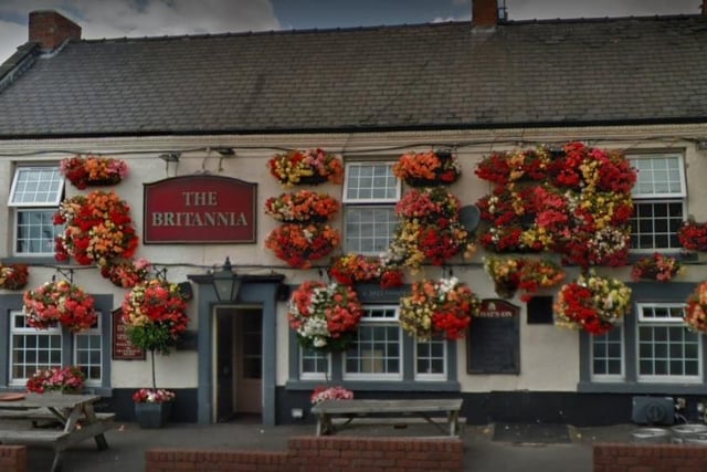 The Britannia, 56 Old Hall Road, Chesterfield, S40 1HD. Robert Johnson posts on Google: "Nice pub which looks fantastic with all the hanging baskets outside. Nice beer."