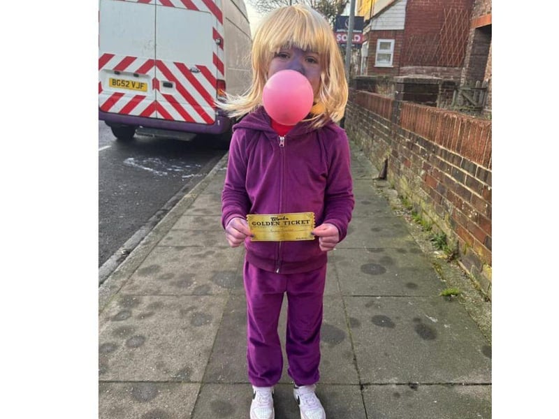 This costume from Charlie and the Chocolate Factory is absolutely brilliant!