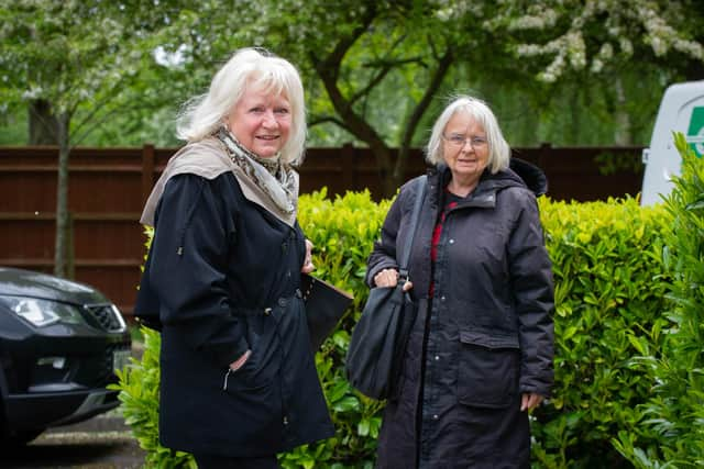 Francis McQueen and Margaret Stanger from Havant U3A. Picture: Habibur Rahman