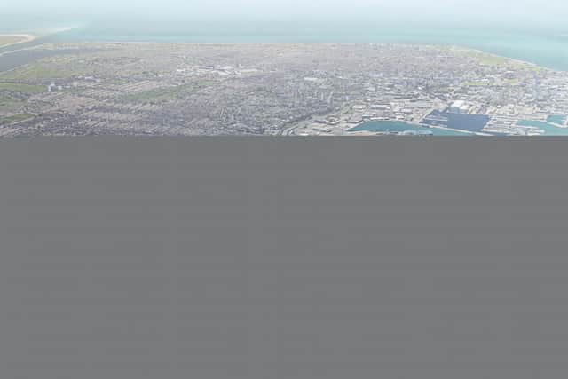 New images of Portsmouth City Council's proposed Lennox Point development at Tipner West
Lennox Point
Issued by the council September 2021