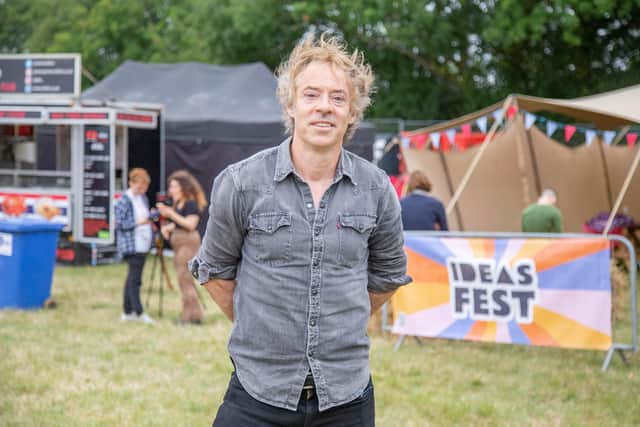 Launch of Ideas Fest at Wickham on Wednesday 3rd August 2022Pictured:Michael Acton Smith of Calm AppPicture: Habibur Rahman