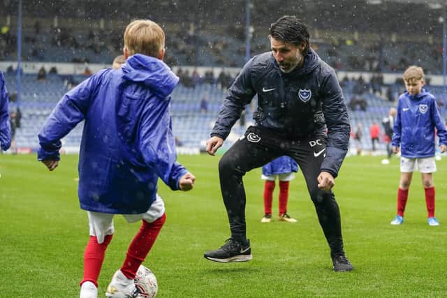 Danny Cowley is delighted to be back at Fratton Park as Fleetwood's visit starts a run of three consecutive games at PO4