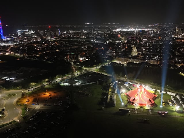 Incredible drone footage captures the circus on Southsea Common. Picture: My Portsmouth By Drone