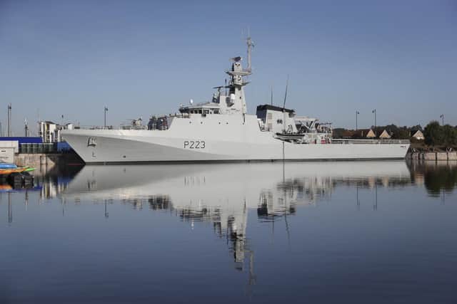 Portsmouth-based based offshore patrol vessel (OPV) HMS Medway is among the navy task group out in the Caribbean right now. Photo: Royal Navy