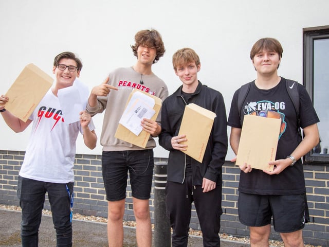 From left: Brandon Mo, Will Bargery, Chris Pantelei and Joseph Wood at Portsmouth College, Tangier Road
Picture: Habibur Rahman