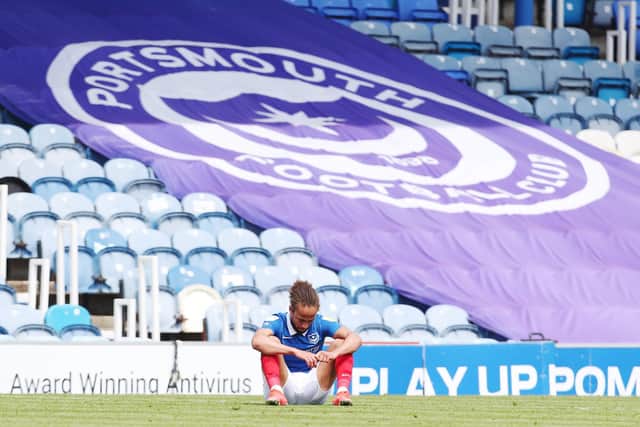 Pompey have been challenged with an even stiffer task to get out of League One next season. Picture: Joe Pepler