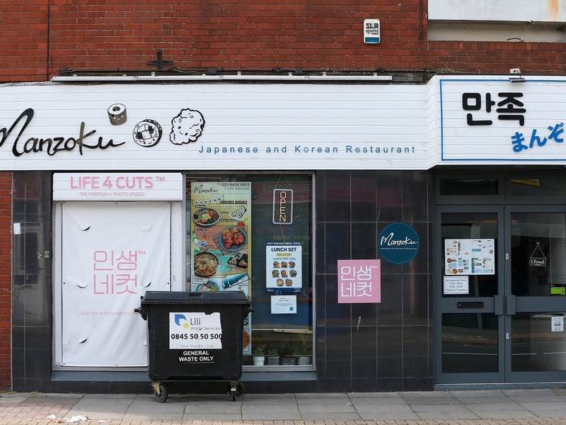 Here are some of the food and drink places in Albert Road, Southsea.    Picture: Chris  Moorhouse (280824-056)