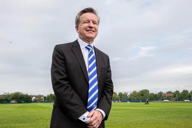 Andy Cullen at Pompey's Roko training ground Picture: Habibur Rahman