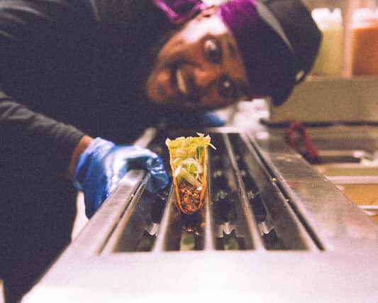 Taco Bell giving away free tacos next week. Pictured is Youtuber Chunkz who will be handing them out in London