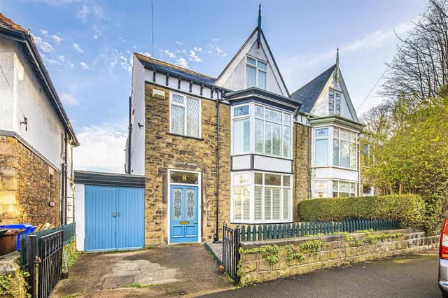 "Located on this quiet no through road within the sought after suburb of Brincliffe is this fabulous four/five bedroom semi-detached family home," says the brochure.