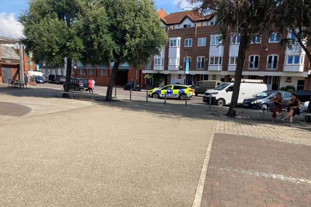 Police were called to Old Portsmouth on Sunday, September 12