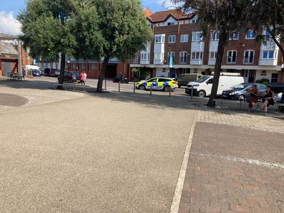 Police were called to Old Portsmouth on Sunday, September 12 