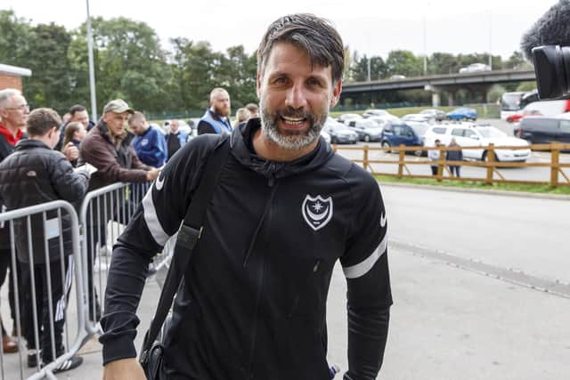 Pompey boss Danny Cowley has plans in place for the here and now - and January   Picture: Daniel Chesterton