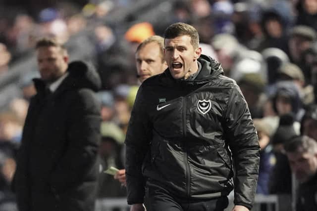 John Mousinho saluted a memorable Fratton Park evening from a stunning comeback to beat Bolton. Picture: Jason Brown/ProSportsImages