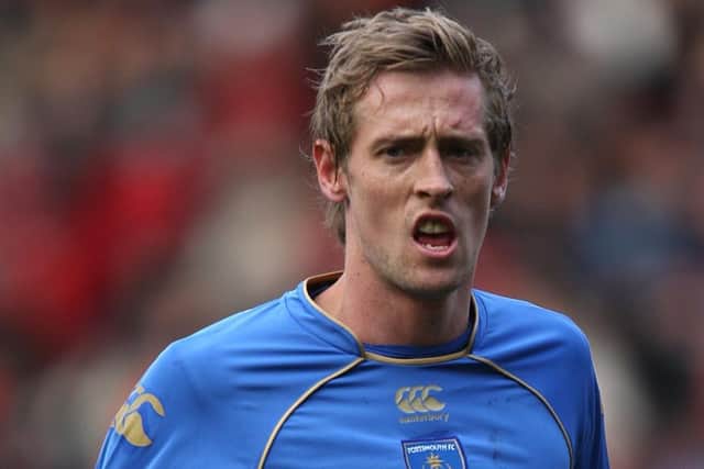 Peter Crouch had two stints at Pompey